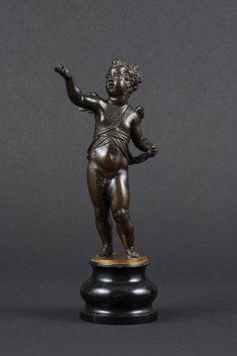 Winged putto, Venice Early 17th Workshop of Niccolò Roccatagliata,  - Sculpture Style Louis XIII