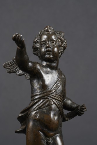 Antiquités - Winged putto, Venice Early 17th Workshop of Niccolò Roccatagliata, 