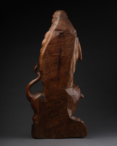 XVIe siècle et avant - Sainte Marguerite en chêne, Pays-Bas Méridionaux, premier quart du XVIe siècle