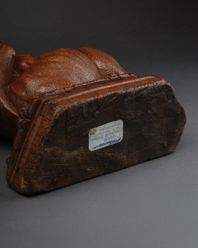 Moyen Âge - Sainte Marguerite en chêne, Pays-Bas Méridionaux, premier quart du XVIe siècle