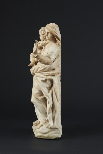 17th century - Virgin And Child After Algardi,, Rome 17th Century 