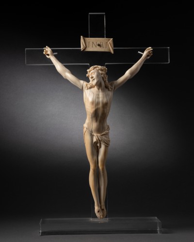 Ivory Christ - France, 18th Century - 