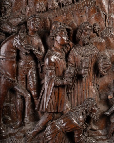 Adoration of the Magi, Wood, Lombardy Italy c. 1500 - 
