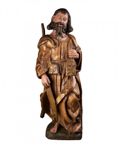 Saint André en noyer, Palencia 1520-1530, Suite d’Alejo de Vahia (1473-1515) 