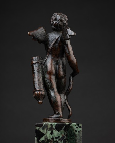 Amour en bronze de Roccatagliata - Renaissance