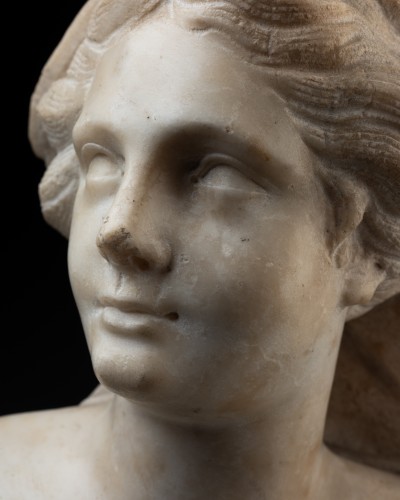 Sculpture  - Bust Of A Young Woman, Venice Late 17th Century