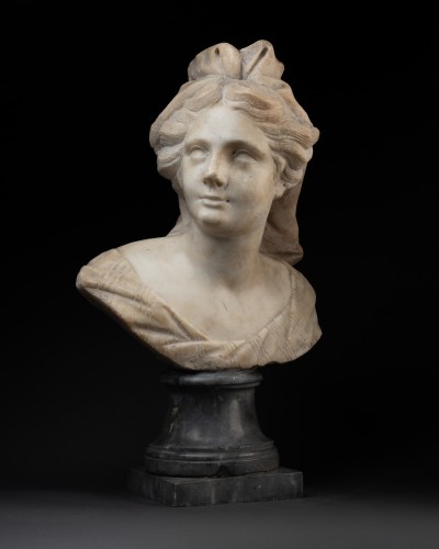 Bust Of A Young Woman, Venice Late 17th Century - 