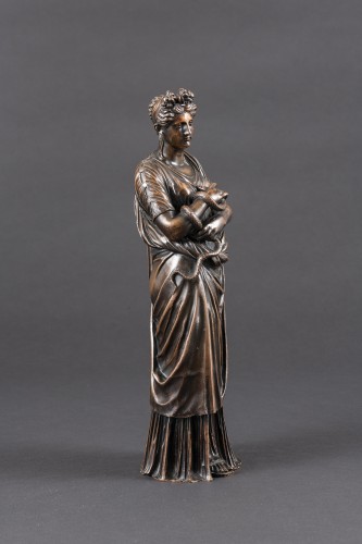 Hygie, Based On An Ancient Model, Bronze Empire Period - Sculpture Style Empire