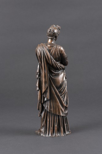 Sculpture  - Hygie, Based On An Ancient Model, Bronze Empire Period
