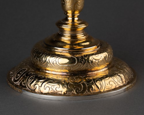 Calice en argent et vermeil, Espagne (Aragon) début du XVIIe - Louis XIII