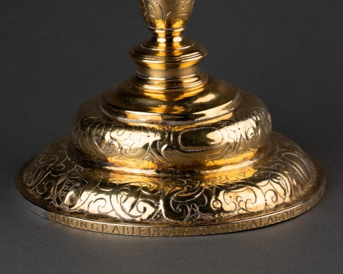 Louis XIII - Calice en argent et vermeil, Espagne (Aragon) début du XVIIe