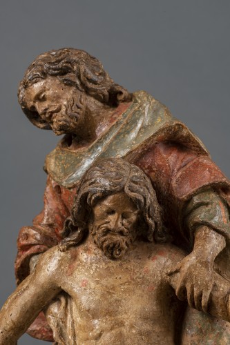 Polychrome Wooden Entombment - France  16th Century - 