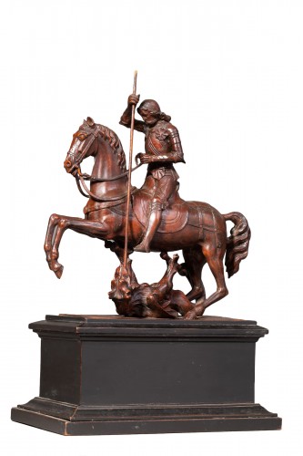 Saint George slaying the dragon - Gothic Revival