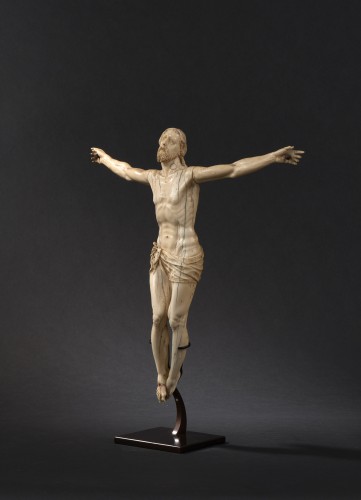 Sculpture  - Christ en Ivoire - Espagne, fin du XVIIe siècle