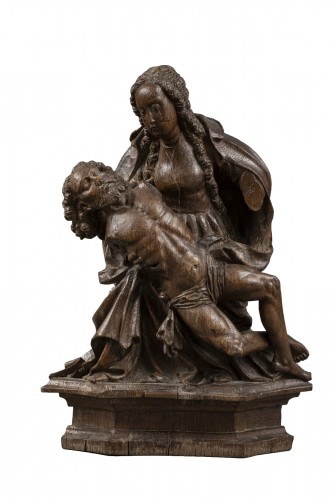Piéta en chêne, second quart du XVIe siècle