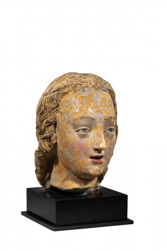 Renaissance Head of a woman from the Loire valley
