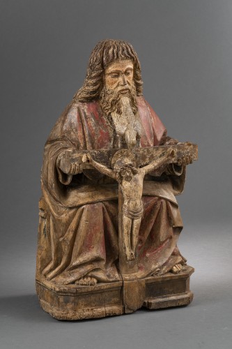 Sculpture  - Throne of Grace - East of France (Lorraine),Second half of the 15th century