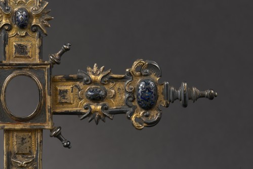17th century - Reliquary Cross - Andalusia, Early 17th century 
