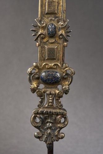 Louis XIV - Croix reliquaire - Andalousie, début du XVIIe siècle