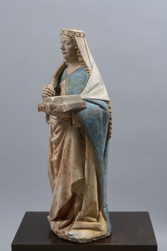 11th to 15th century - Saint Barbara - Burgundy, Second half of the 15th century 