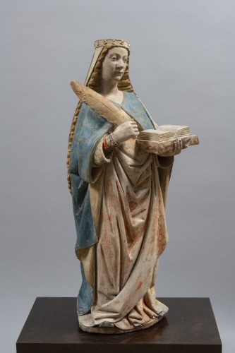 Saint Barbara - Burgundy, Second half of the 15th century  - Middle age