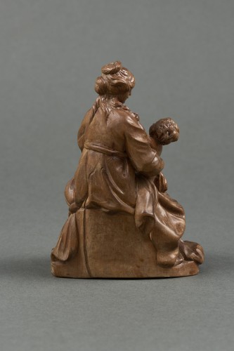 17th century - Johannes Cardon - Virgin and Child boxwood, Antwerp, circa1643