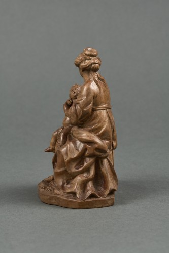 Johannes Cardon - Virgin and Child boxwood, Antwerp, circa1643 - Louis XIV