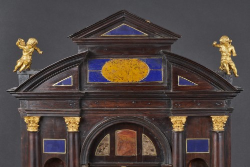 XVIIe siècle - D'après l'Algarde, Retable Baroque à la Charité - Rome, Seconde moitié du XVIIe