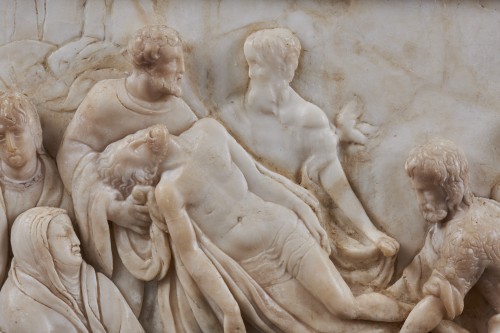 La Déploration - Albâtre, Espagne Second quart du XVIe siècle - Galerie Sismann