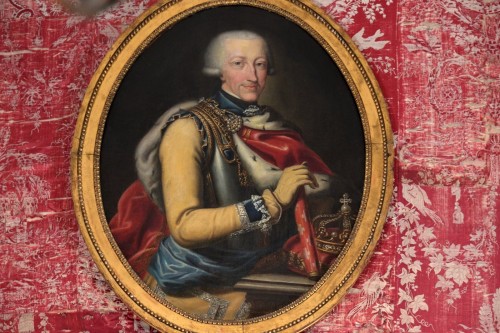 Portrait du Roi Victor Amédée III de Piémont Sardaigne - Galerie Sylvain Levy Alban