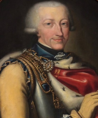 XVIIIe siècle - Portrait du Roi Victor Amédée III de Piémont Sardaigne