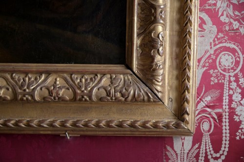 Antiquités - A large Louis XIV allegorical portrait attributed to Justus van Egmont