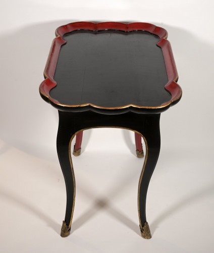 Deux tables cabaret Louis XV - 