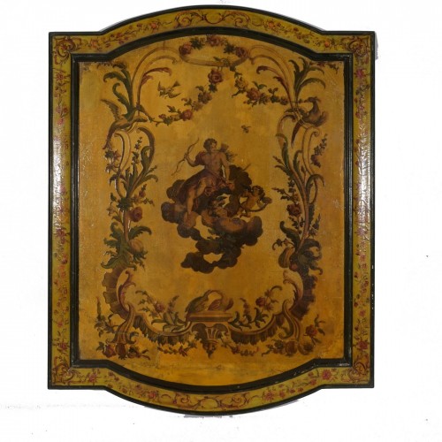 A set of six 18th century Venetian arte povera panels - 