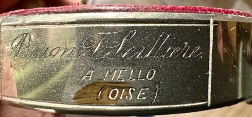 Two dog collars from château de Mello - 