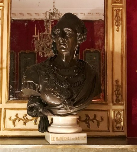 A French bust of Maréchal de Mailly circa 1820 - 