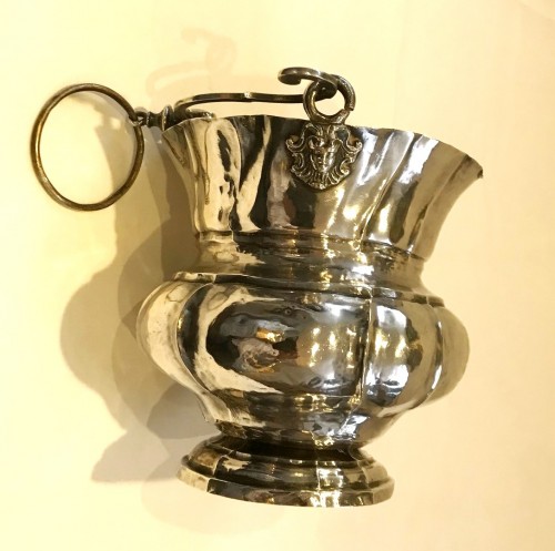 Antiquités - A Neapolitan 18th century silver holy  water bucket