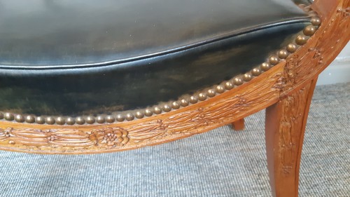 Sièges Chaise - Tabouret curule sculpté, d'époque Directoire