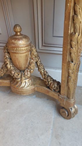 Antiquités - Gilded wood console, attributed to Georges Jacob