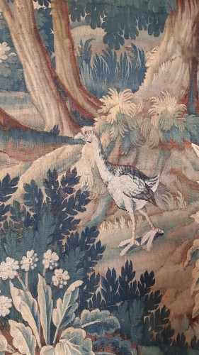 Tapisserie  Verdure Aubusson XVIIIe siècle - Tapisserie & Tapis Style Louis XV