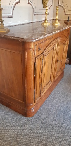 Mobilier Buffet - Buffet de chasse en chêne blond du XVIIIe siècle