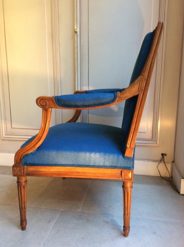 Paire de fauteuils estampillés Georges Jacob - Sièges Style Louis XVI
