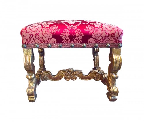 Tabouret "placet" d'époque Louis XIV