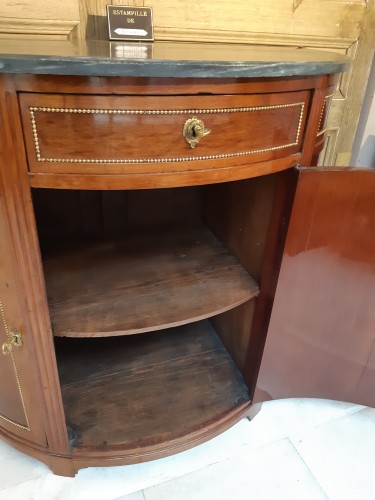 Furniture  - Mahogany in-between cabinet stamped F. SCHEY