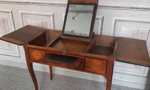 Furniture  - 18th century dressing table by Jean François hache