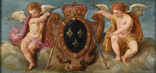 Frans FRANCKEN II dit le Jeune (1581 - 1642) - Arms of France