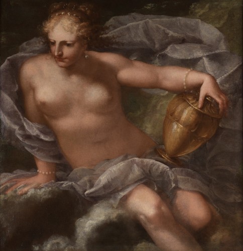 Tableaux et dessins Tableaux XVIIe siècle - Pietro LIBERI (Padoue, 1614 – Venise, 1687) - Pandora, vers 1684