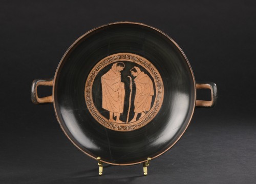 kylix à figures rouges Attique - Peintre de Tarquinia. Art grec, vers 470 av. J.-C. - 