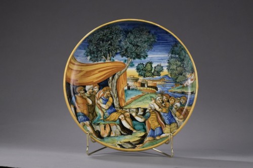Pesaro – Cercle de Girolamo LANFRANCO, vers 1550 - 1560 - Céramiques, Porcelaines Style Renaissance