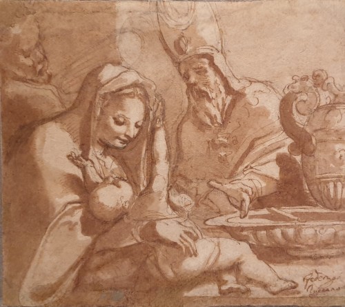 Raffaellino MOTTA da REGGIO ( 1550 - 1578), La Circoncision